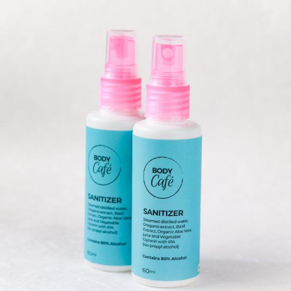 BodyCafé Sanitizer (80% Alcohol) 60ml