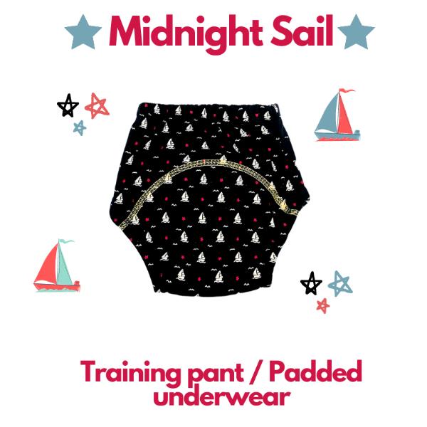 Kindermum Sailing Stripes Blue combo of 2 Training Pants